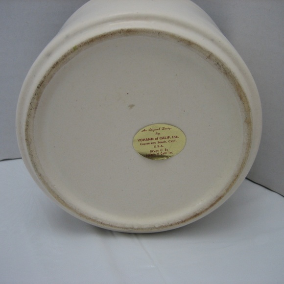 VOHANN 80's Floral Pottery Trinket Box - Picture 5 of 8